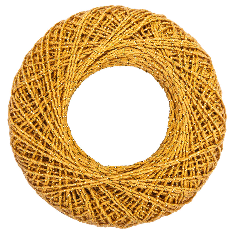 Coats Crochet Metallic Crochet Thread, 10, Gold - NewNest Australia