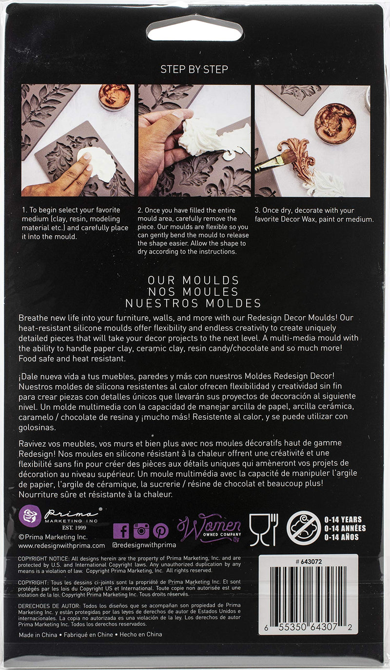 PRIMA MARKETING INC REDESIGN MOULD 5X8 BOTAN FLRL, Botanist Floral - NewNest Australia