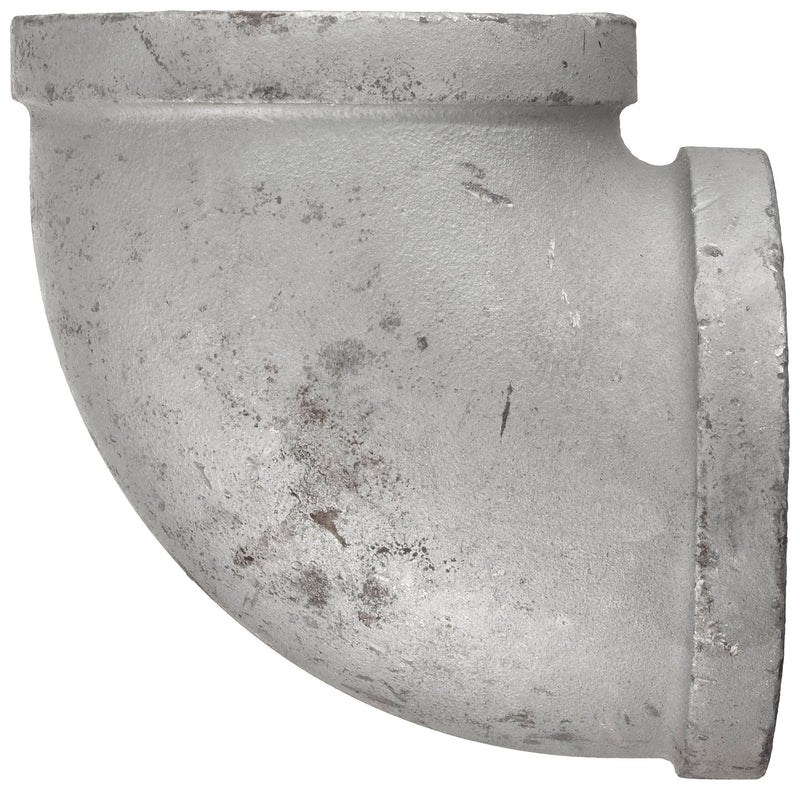 Anvil 8700124152, Malleable Iron Pipe Fitting, 90 Degree Elbow, 1/2" NPT Female, Galvanized Finish 0.5 Inch - NewNest Australia