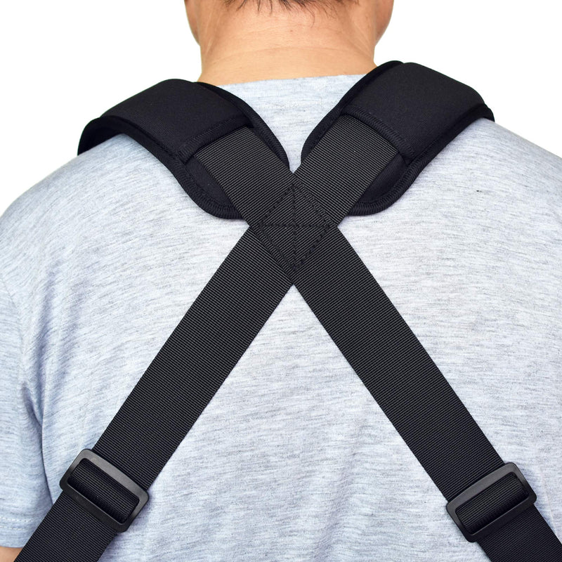 Men Paddded Adjustable Tool Belt Suspender Duty Belt Suspender Tactical Duty Belt Harness For Duty Belt - NewNest Australia