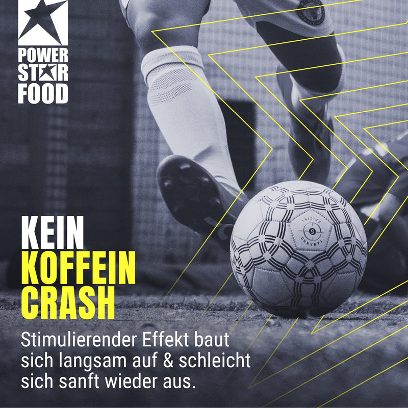 Powerstar Kick'N'Rush Wild Berry 600 G Pre-Workout Booster For Football & Other Ball Sports, Made In Germany, Fitness Powder With Electrolytes & Caffeine, Energy & Endurance In Training - NewNest Australia