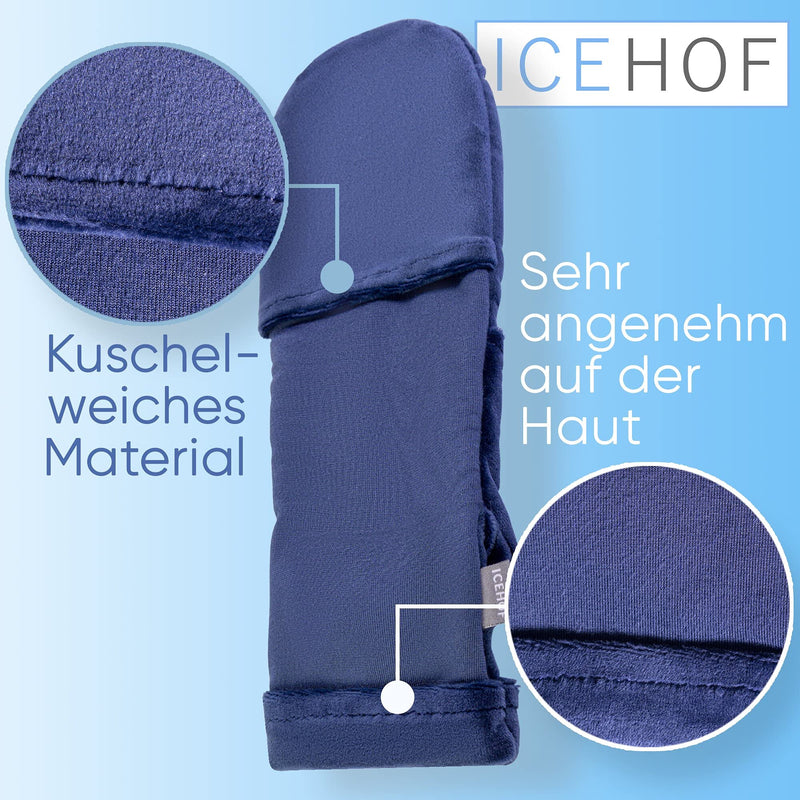 Icehof Cooling Socks With 4 Ice Packs - Soft Fabric / 1 Pair With Cooling Pads Gel Cold Therapy For Feet Toes For Chemo Therapy Rheumatism Cold Socks Chemo Unisex Size M - NewNest Australia