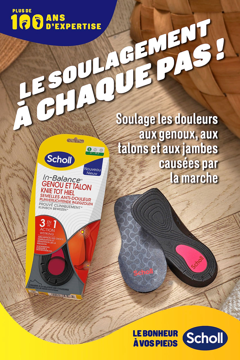Scholl In-Balance Insole for Pain, Knee and Heel - NewNest Australia