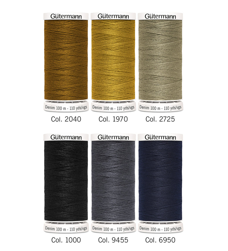 Gutermann Thread Denim 6 SPLS Denim Multicoloured - NewNest Australia