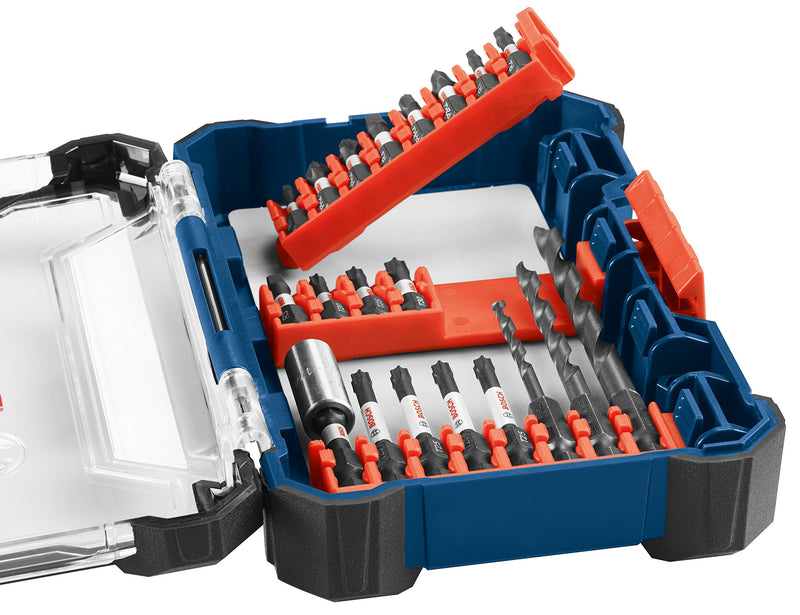 Bosch 44 Piece Impact Tough Screwdriving Custom Case System Set SDMS44 44pc - NewNest Australia