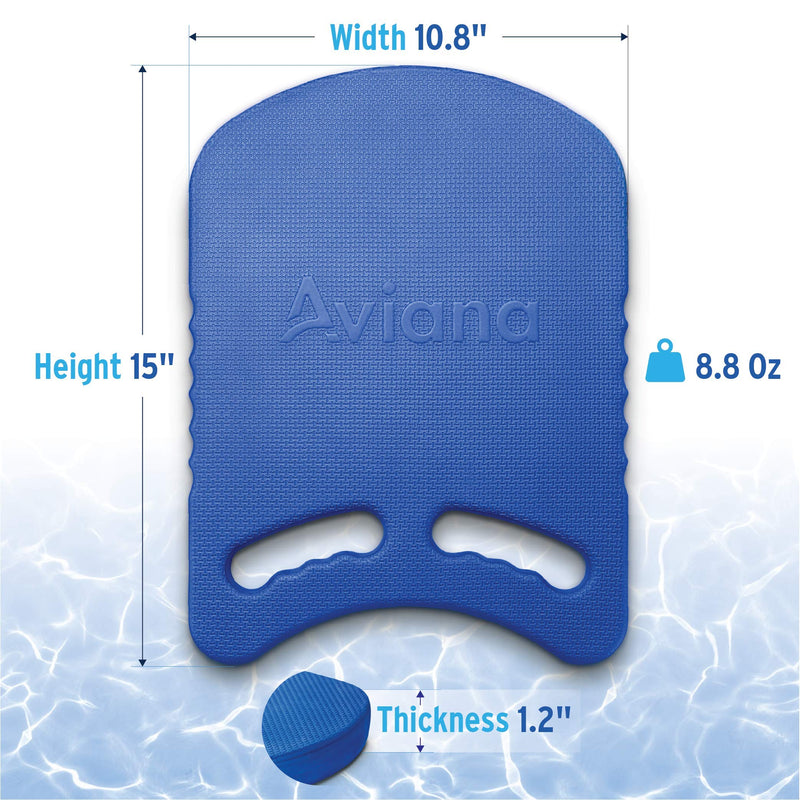 Junior Kickboard Buoy for Youth Children & Toddlers Swimming Aid & Exercise Training Board for Kids to Learn to Swim in The Pool & Open Waters | EVA Material & BPA Free Blue - NewNest Australia