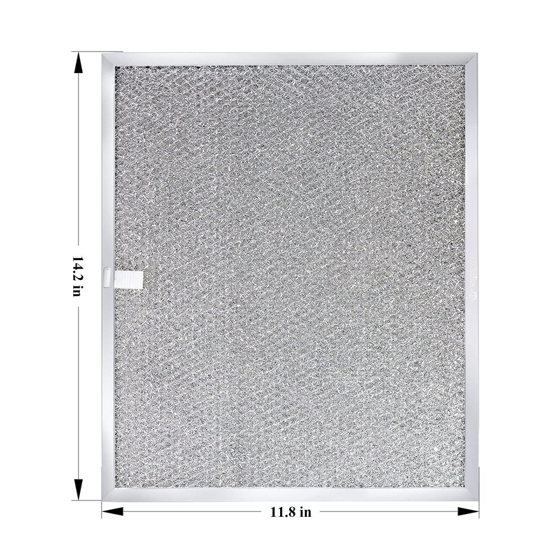 BPS1FA30 Range Hood Aluminum Filter 11-3/4" x 14-1/4" x 3/8" by Beaquicy - Replacement for Broan, Nutone Mesh Aluminum Hood Grease Range Hood -Replaces 99010299 S99010299 S99010305 AP3378953 8322 - Pack of 2 - NewNest Australia
