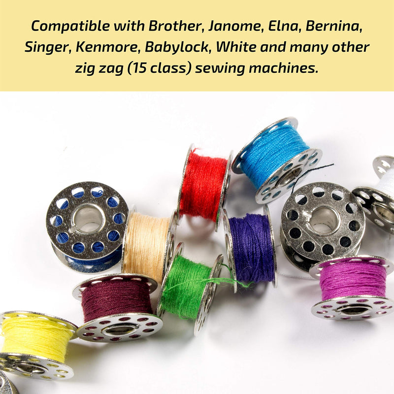 Mr. Pen- Bobbins, Metal Bobbins, 32 Pack, Bobbins for Sewing Machine, Bobbins for Brother Sewing Machine, Bobbins for Singer Sewing Machine, Sewing Machine Bobbins, Sewing Machine Accessories - NewNest Australia