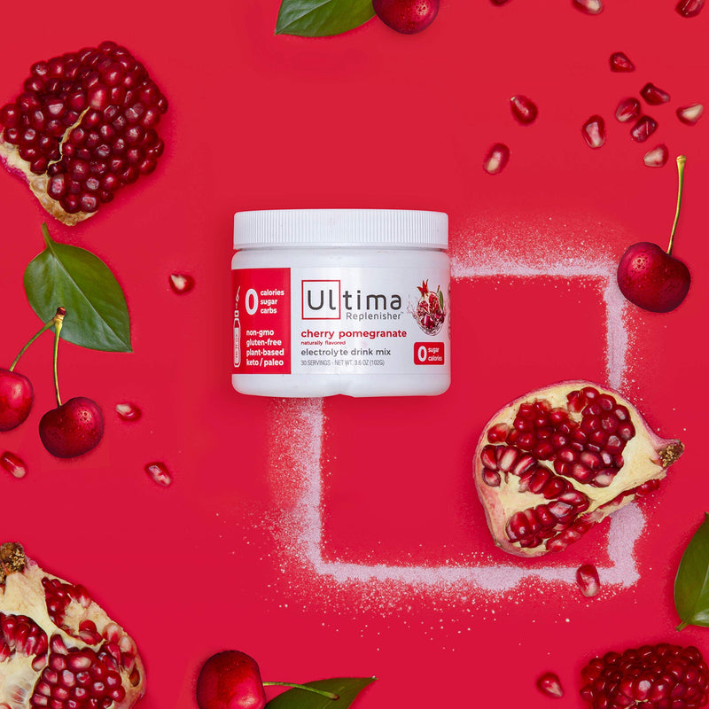 New Ultima Hydrating Electrolyte Powder, Cherry Pomegranate, 30 Servings 3.6 oz - NewNest Australia