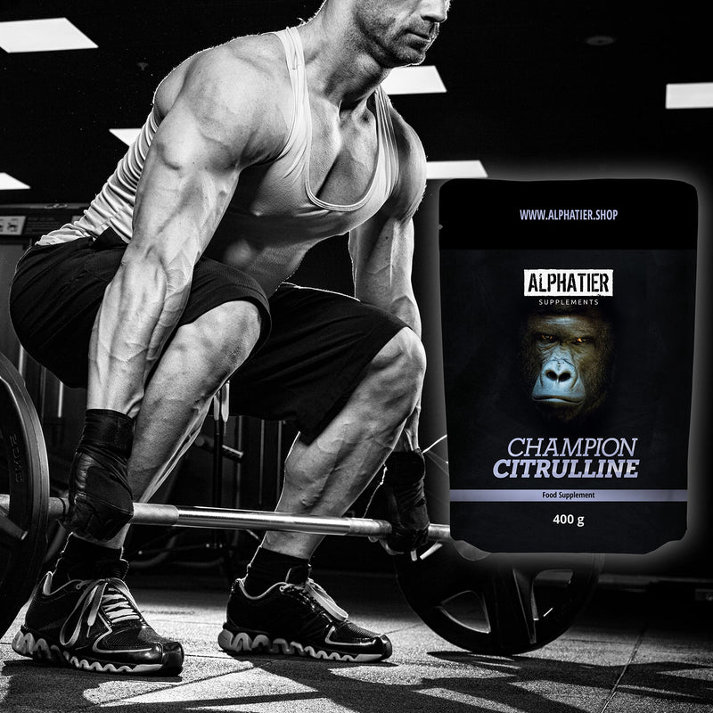 L Citrulline Malate Powder High Dose 400 G Dl 2:1 - Highest Dosage & Purity - Alphatier Champion L-Citrulline Malate Powder - Fitness And Bodybuilding - Premium Quality - Vegan - NewNest Australia