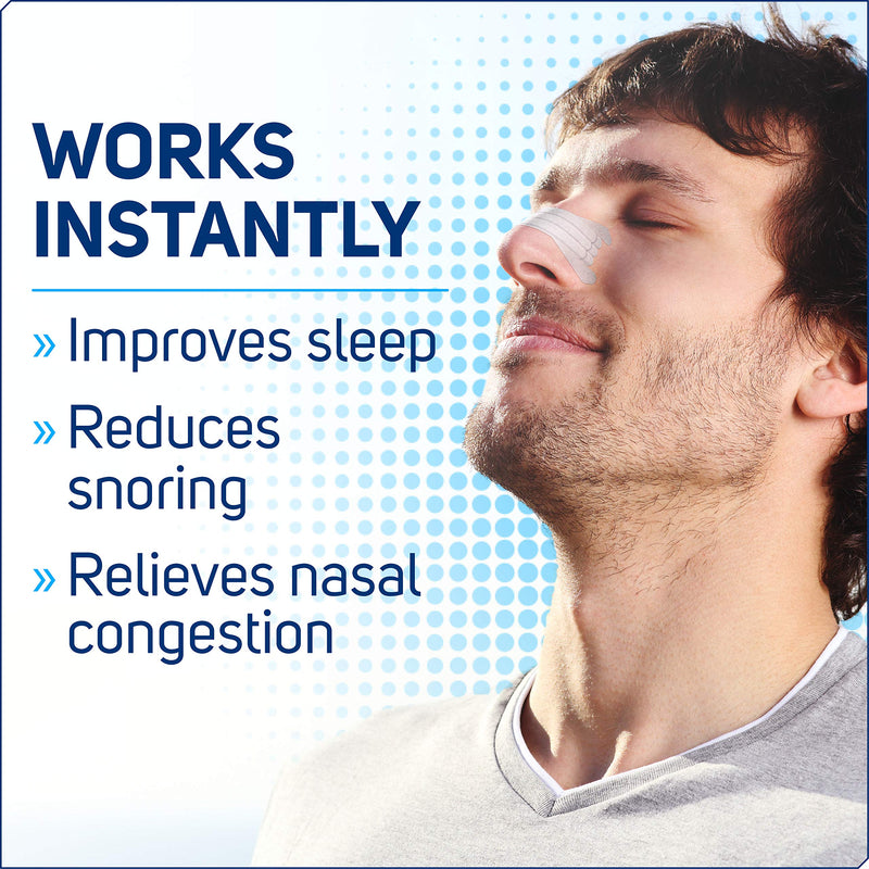 Clear Passage Nasal Strips Extra Strength, Clear, 26 ct | Works Instantly to Improve Sleep, Reduce Snoring, Relieve Nasal Congestion Due to Colds & Allergies 26 Count (Pack of 1) - NewNest Australia