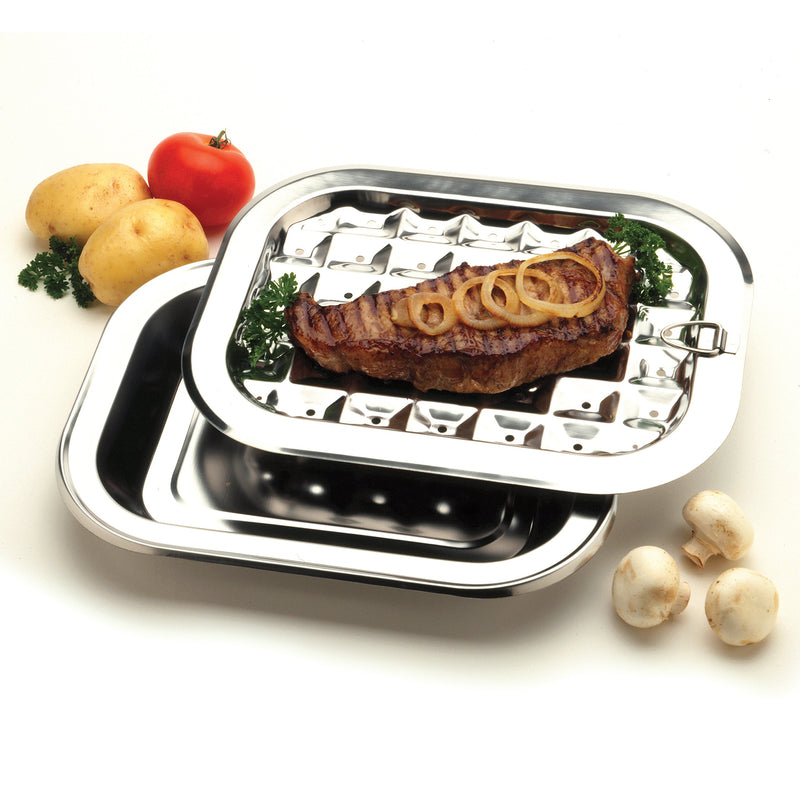 Norpro Broil/Roast Pan Set, 12 inches, One Color - NewNest Australia