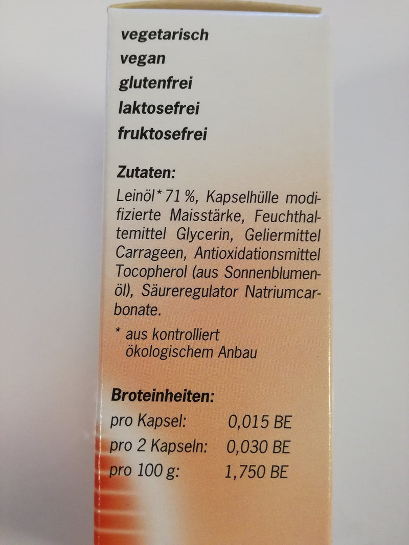 Linseed oil 600 Bioactive Omega-3 60 caps - NewNest Australia