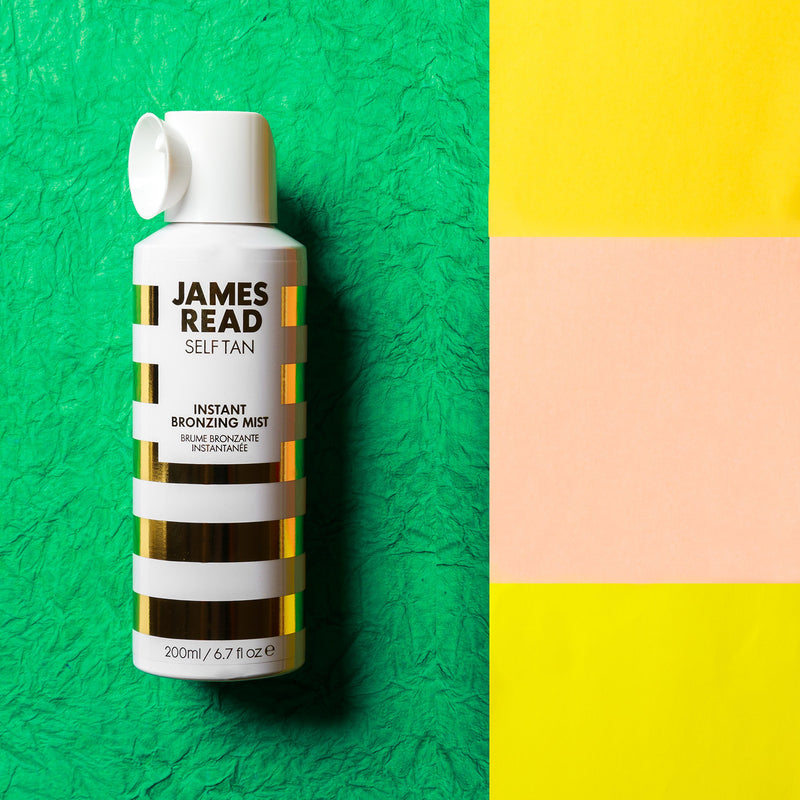 JAMES READ Instant Bronzing Mist for Face & Body 200ml LIGHT/MEDIUM All-Over Golden Glow Fast Drying & Long-Lasting Tanning Mist, Develops in 6-8 Hours Suits all Skin Tones Infused with Aloe Vera - NewNest Australia