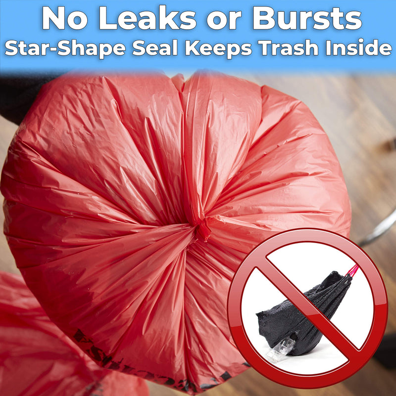 No Leak, Hospital Grade Biohazard Waste Bags 50 Pk. 10 Gallon, 24" Red Trash Liner With Hazard Symbol For Infectious Waste Disposal. Best Small Lab Can Liners for Labeling Biohazardous Trash Safely 50 Count (Pack of 1) - NewNest Australia