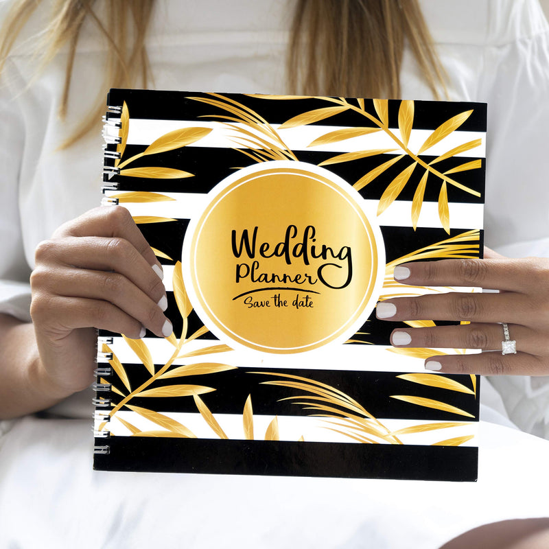 The Ultimate Wedding Planner - Organize The Wedding of Your Dreams. Hardcover, 80 Pages. Checklists, Party Planner, Budget Organizer, Bridal Shower, Rehearsal Dinner, Suppliers, Honeymoon & Much More - NewNest Australia