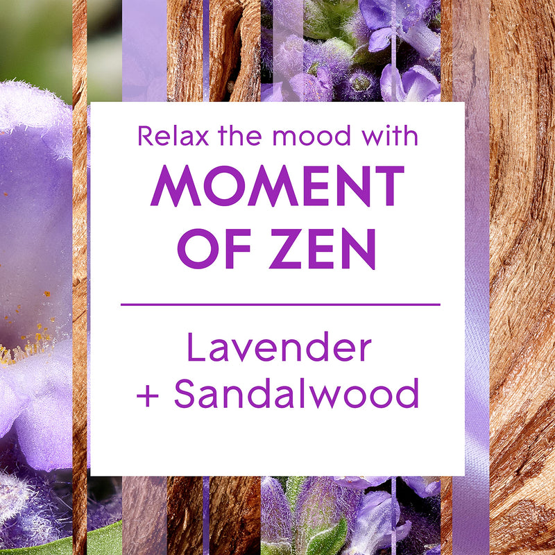 Glade Aromatherapy Reed Diffuser Gift Set, Home Décor Essential Oils Diffuser Calming Fragrance, Moment of Zen with Lavender & Sandalwood, Pack of 2 (2 x 80 ml) - NewNest Australia