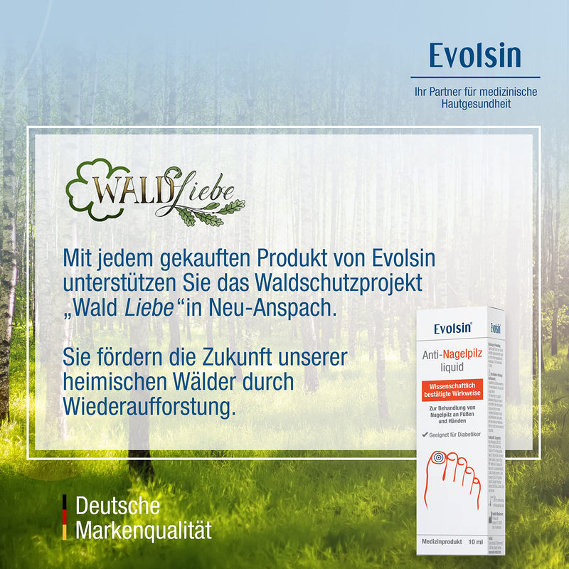 - Evolsin Anti-Nail Fungus Liquid I 10 Ml I Scientifically Tested Remedy Against Nail Fungus I Fast And Intensive Nail Fungal Treatment - Works In 20 Seconds - NewNest Australia