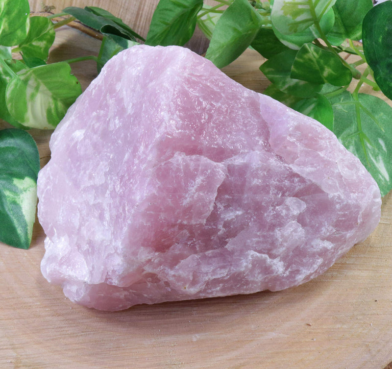 Lebensquelle Plus Rose Quartz Raw Stone Computer Stone | Gemstone chunks | Healing stone water stone (900-1300 grams) 900-1300 gr - NewNest Australia
