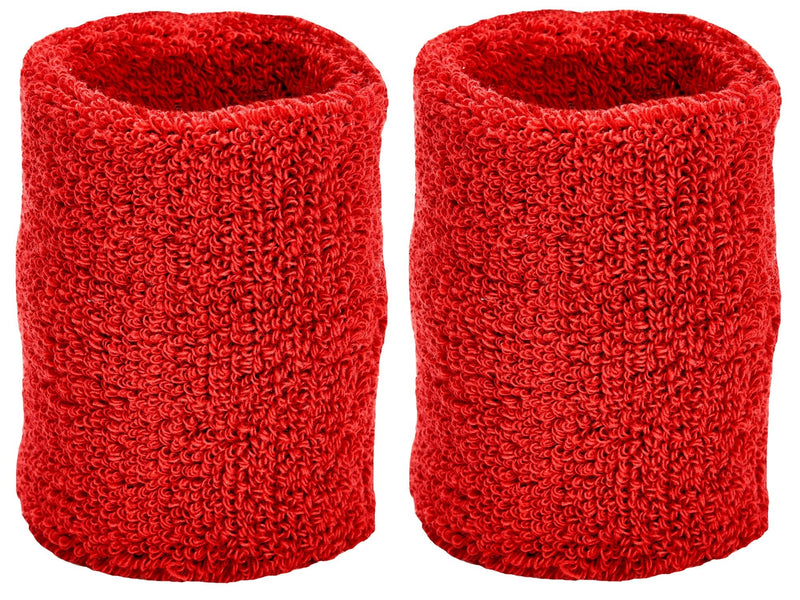 Unique Sports Multi Color Pack Sports Wristbands for Basketball Leagues, 5 pair of Wristbands per pack - NewNest Australia