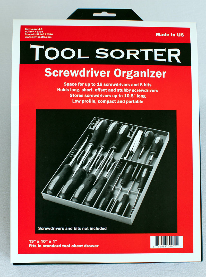 Tool Sorter Screwdriver Organizer Black - NewNest Australia
