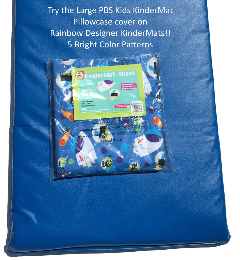 KinderMat Sheets PBS Kids - Full Nap Mat Washable Cover, Special Edition - Woodland Friends - Large, 50" x 26.5", Great for Daycare & Family Households, Cover ONLY - NewNest Australia