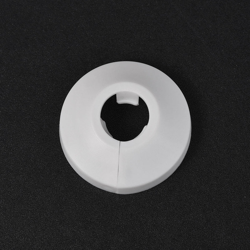 uxcell Pipe Cover Decoration, 16mm PP Plastic Radiator Escutcheon Water Pipe Drain Line Cover White 10pcs - NewNest Australia