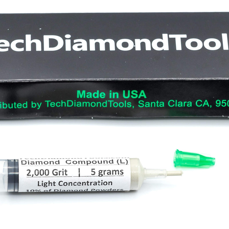 TechDiamondTools Kit of 3 Diamond Polishing Compound Polishing Paste 2000 4000 8000 Grit for Marble Glass Metal Rock Jewelry Resin Silver Gemstone with 10% of Diamond Powder USA Made 8000 4000 2000 grit - NewNest Australia