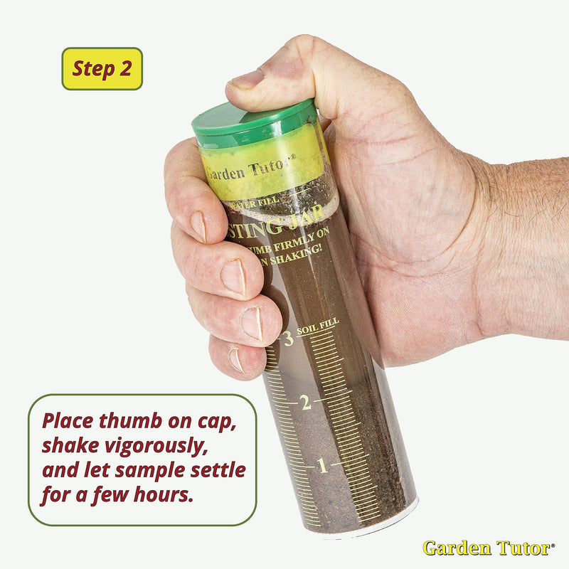 Garden Tutor Soil Texture Testing Jar Kit - NewNest Australia