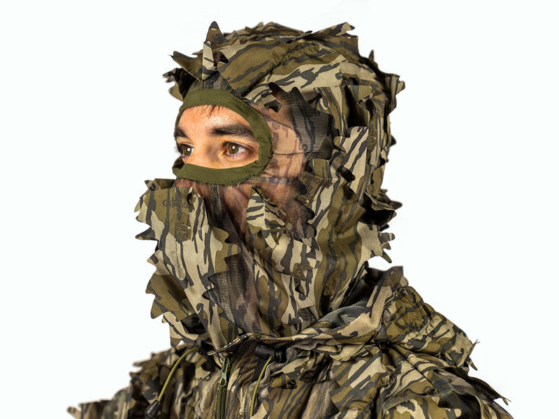 North Mountain Gear Mossy Oak Camouflage Leafy Hunting Face Mask - Breathable - Lightweight - Unisex BOTTOMLAND - NewNest Australia