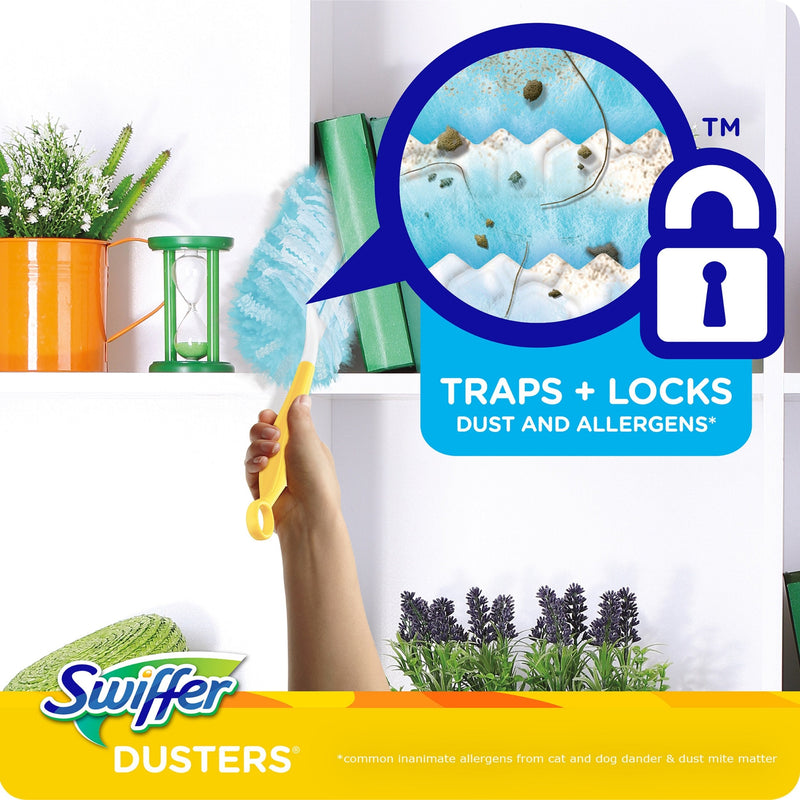 Swiffer 180 Dusters Multi Surface Refills, with Febreze Lavender & Vanilla scent, 10 Count (Packaging May Vary) - NewNest Australia