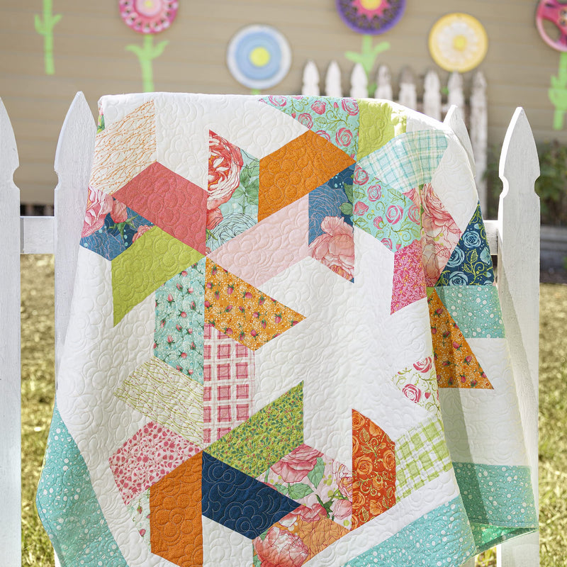 Acrylic Quilting Template, Half Hexagon | For Use with 10” Precut Fabric Squares | Layer Cake Patchwork Quilt Supplies for Cutting Patterns, Sewing, and DIY Blanket Making Projects - NewNest Australia
