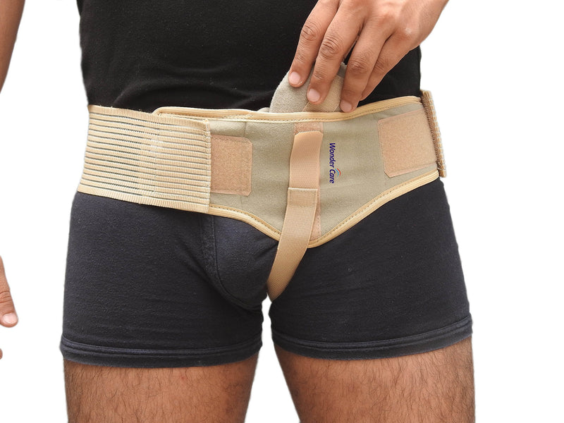 Wonder care - Hernia Truss for Men for Left- Hernia trusses for Left, Comfort Truss Hernia Belt, Hernia Truss inguinal, Hernia Support for Men and Groin Hernia Support Left Side- L - NewNest Australia