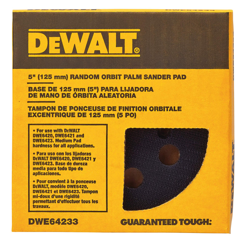 DEWALT Hook And Loop Pad for Sanders, 5-Inch, 8-Hole (DWE64233) - NewNest Australia