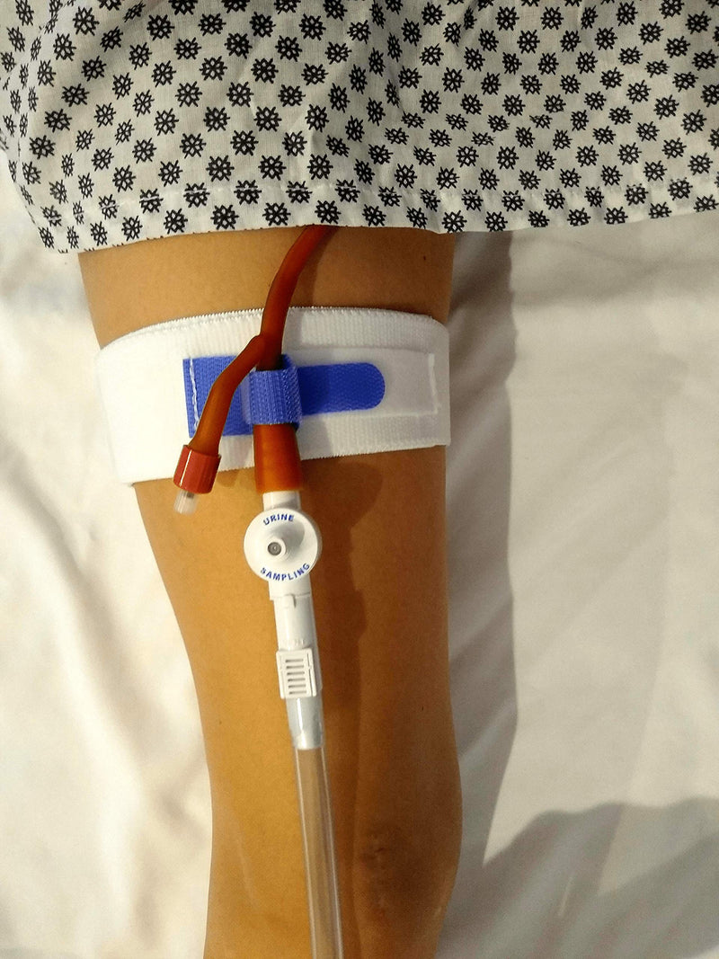 ViDava 3 Pack Foley Catheter Leg Strap, with Silicone to Reduce Slipping, Secure Your Urinary Catheter with ViDava Catheter Straps 23" Long x 2" Wide - NewNest Australia