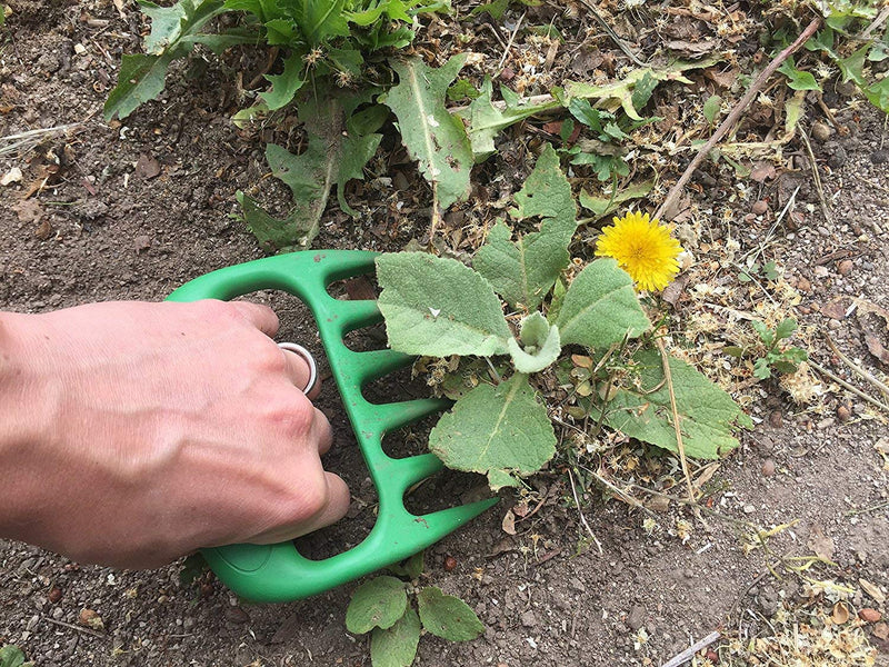 Bear Paws Cultivator Claw - Ergonomic Gardening Tools - Hand Held Garden Tool - Hand Rake - Strong Nylon Weeder - Manual Weeding, Aerating, Cultivating Green - NewNest Australia