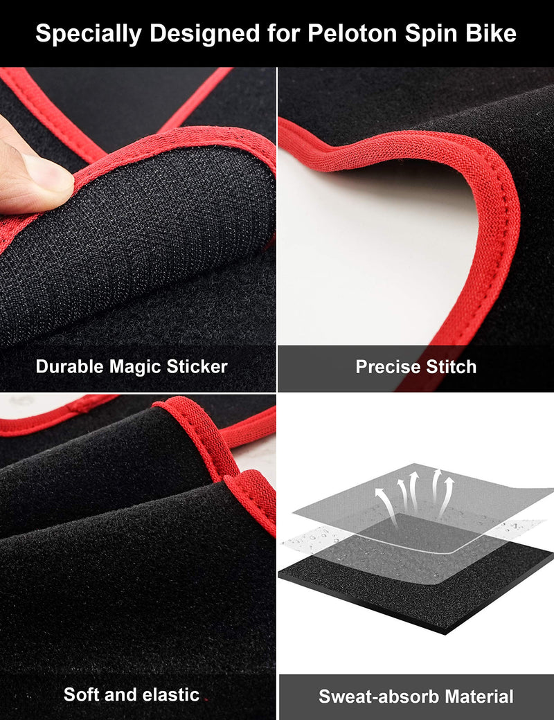 COOLWUFAN Custom Sweat Towel FrameWrap for Peloton Bike, Soft, Quick-Drying, Super Absorbent, Non-slip FrameWrap, Accessories for Peloton Bike - NewNest Australia