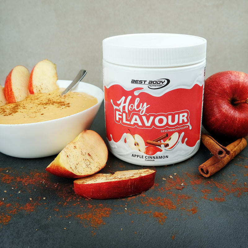 Best Body Nutrition - Holy Flavor - flavor powder - Apple Cinnamon - 250 g can - flavor powder for refining food and drinks - with apple cinnamon flavor - NewNest Australia