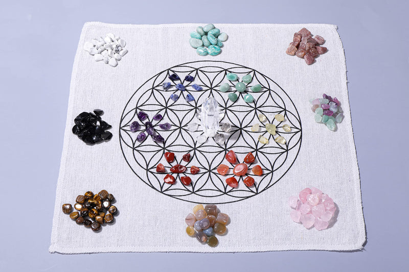 JSDDE Mineral Variety Tumbled Crystals Gemstone Reiki Healing Energy Meteorite Chips Stone for Chakra Balancing Meditation Crystal Collection Tumbled Chips Stone - NewNest Australia
