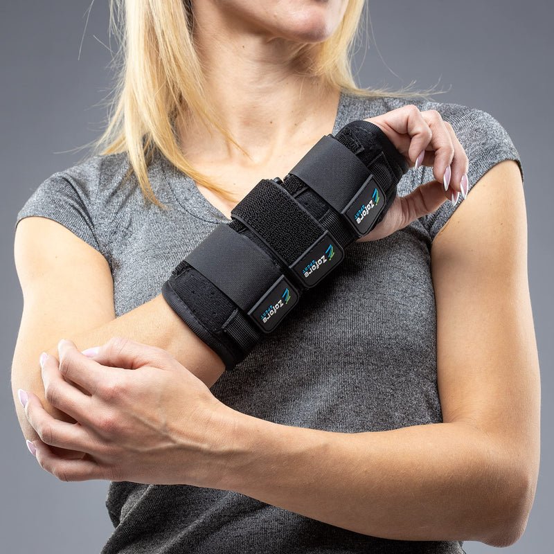 Carpal Tunnel Wrist Support Brace with Metal Splint Stabilizer by Zofore - Helps Relieve Tendinitis Arthritis Carpal Tunnel Pain - Reduces Recovery Time for Men Women- Right (L/XL) Right Hand L/XL - NewNest Australia
