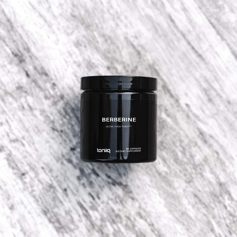 Ultra High Strength Berberine HCl from The Himalayas - 97% Highly Purified and Bioavailable - Wild Harvested - 82:1 Concentrated Formula Berberine 500mg - 90 Veggie Capsules - NewNest Australia