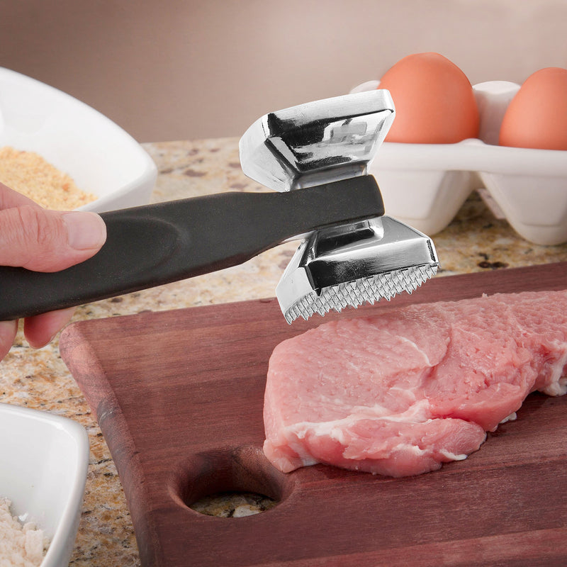 NewNest Australia - Spring Chef Meat Tenderizer, Heavy Duty Hammer Mallet Tool & Chicken Pounder, Black 