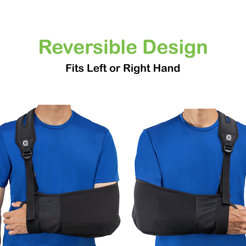 Medical Arm Sling with Split Strap Technology, Ergonomic Design by Custom SLR, Healjoy - NewNest Australia