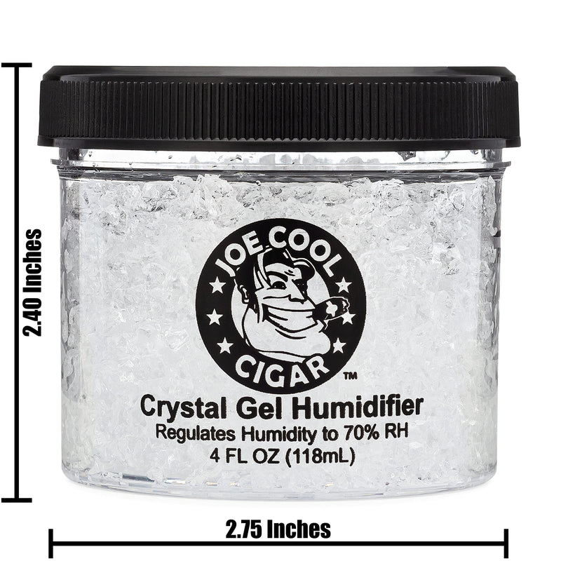 Joe Cool Cigar Crystal Gel Humidifier for Cigar Humidors - 4oz Jar - NewNest Australia