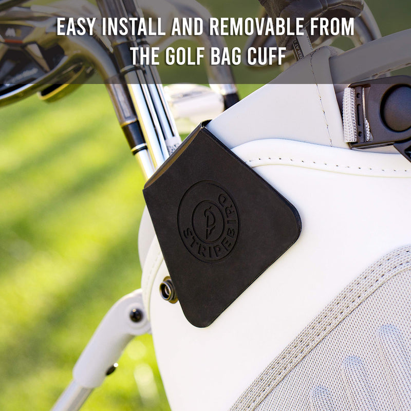 Stripebird - Golf Steel Hub for Magnetic Accessories - Golf Bag Attachment for Magnetic Products - Easily Access Magnetic Golf Accessories from Your Golf Bag… Stealth Black - NewNest Australia