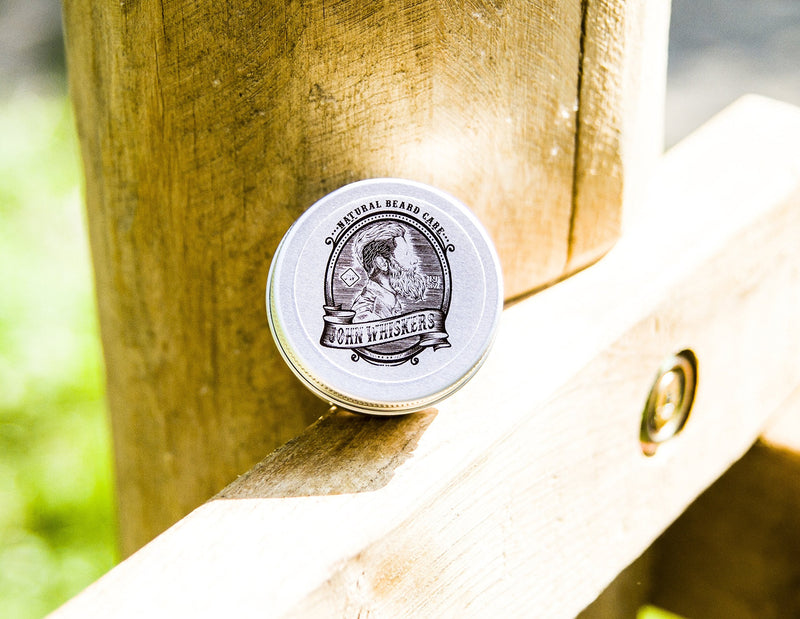 John Whiskers Beard Wax Made in Germany - Natural & Vegan Beard Balm - Sweetly Tart Scent - for a Well-Groomed & Supple Beard - 30ml 30ml (Pack of 1) - NewNest Australia