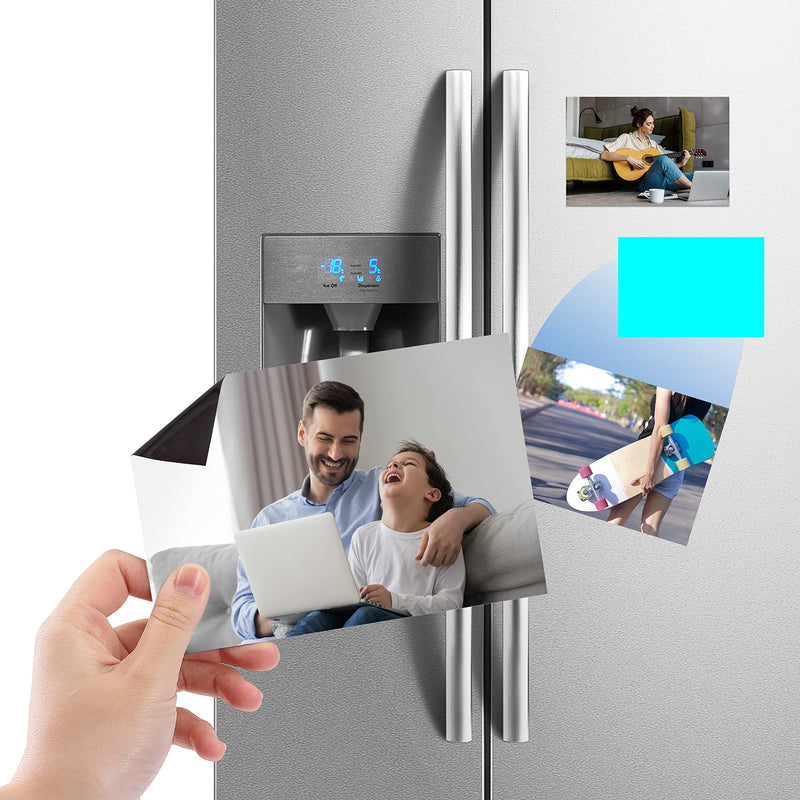 Mr. Pen- Adhesive Magnetic Sheets, 4" x 6", 10 Pack, Magnetic Sheets with Adhesive Backing, Magnetic Sheets, Flexible Magnetic Sheet, Picture Magnets, Cuttable Magnetic Sheets. - NewNest Australia