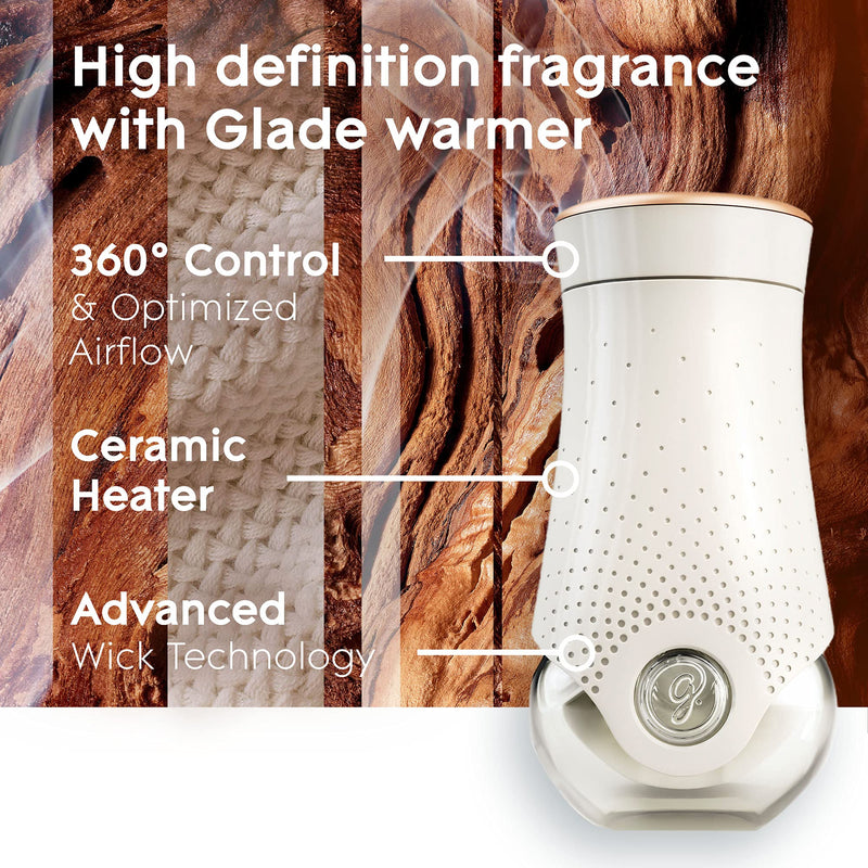 Glade PlugIns Refills Air Freshener, Scented and Essential Oils for Home and Bathroom, Cashmere Woods, 3.35 Fl Oz, 5 Count Cashmere Woods (2) 0.67 Fl Oz (Pack of 5) - NewNest Australia