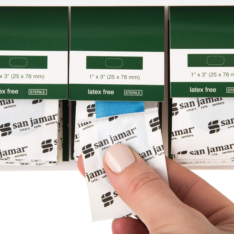 San Jamar MKBR901 Mani-Kare Bandage Dispenser Refill - Strip, Green - NewNest Australia