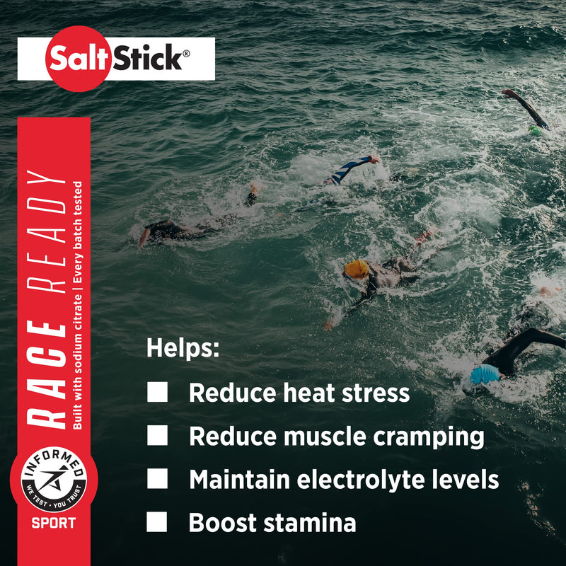 SaltStick Caps PLUS 100 salt & mineral capsules with electrolytes (sodium, potassium, calcium, magnesium), vitamin D3 and caffeine, 110 g - NewNest Australia